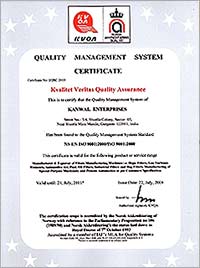 ISO Certificates