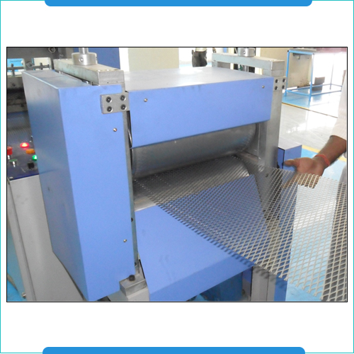 Mesh Flattening Machine