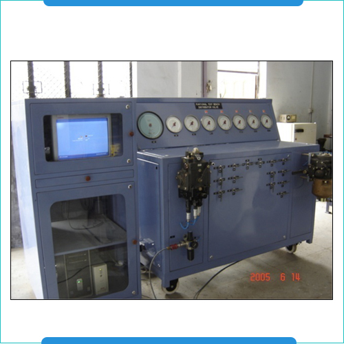 Numeric Controlled Railway Test Rig